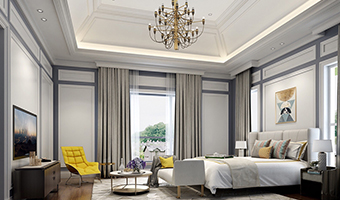 整木定制臥室效果圖，夢生長的花園