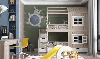 全屋定制設(shè)計雙人兒童房怎么樣？