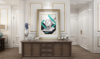 過道護墻板是做半墻好還是到頂好？