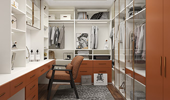 衣帽間是選擇開放式還是封閉式？