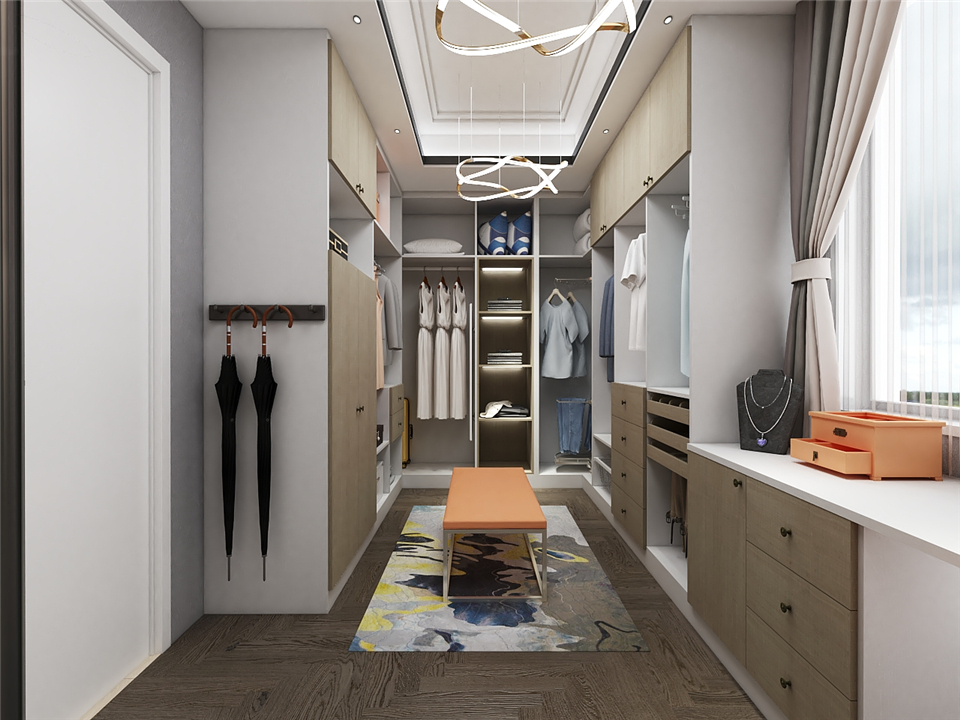 整木定制衣柜類型都有哪些？(圖1)