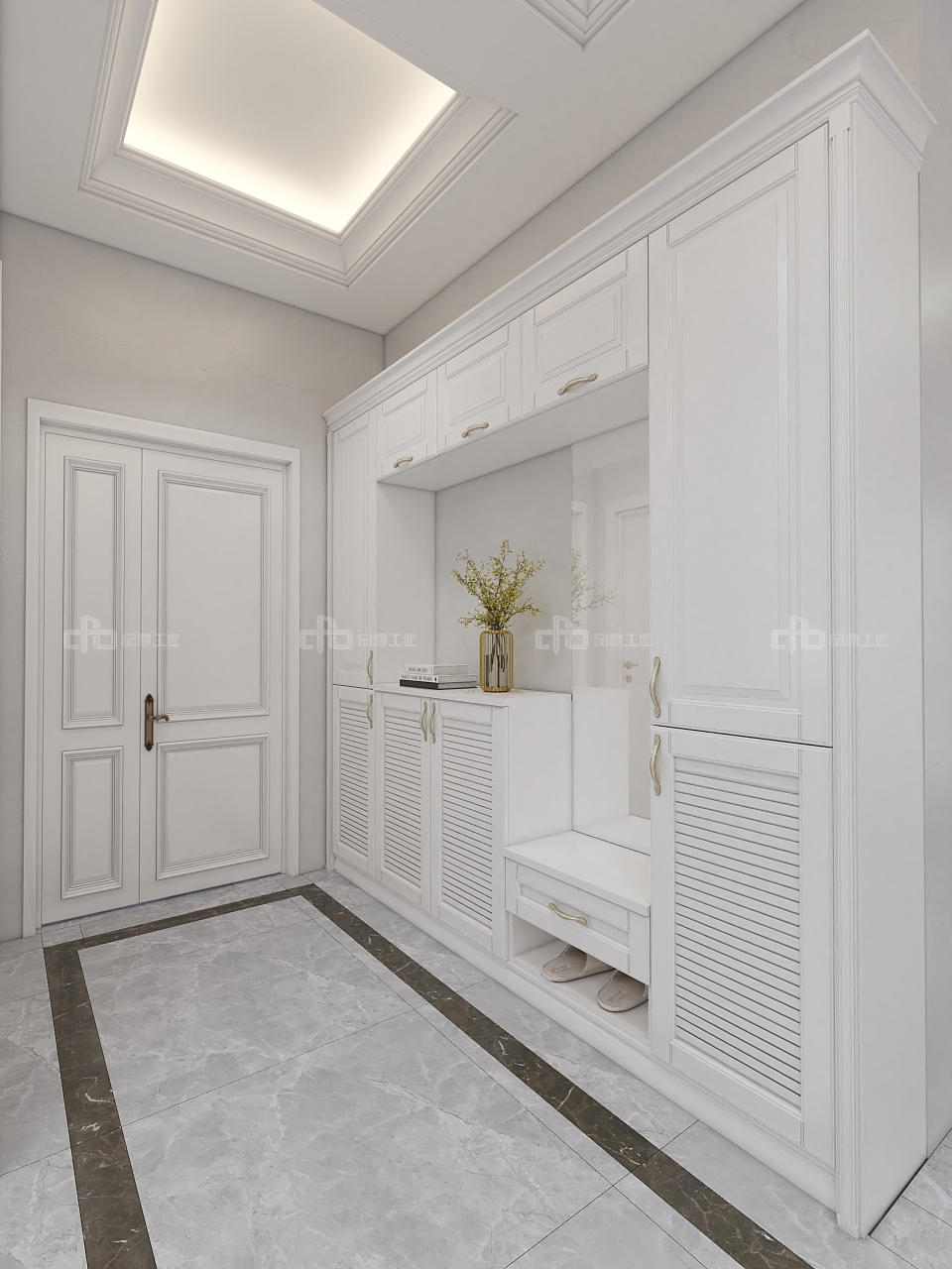 整木定制美式輕奢風(fēng)格，每一處都是怦然心動的(圖1)