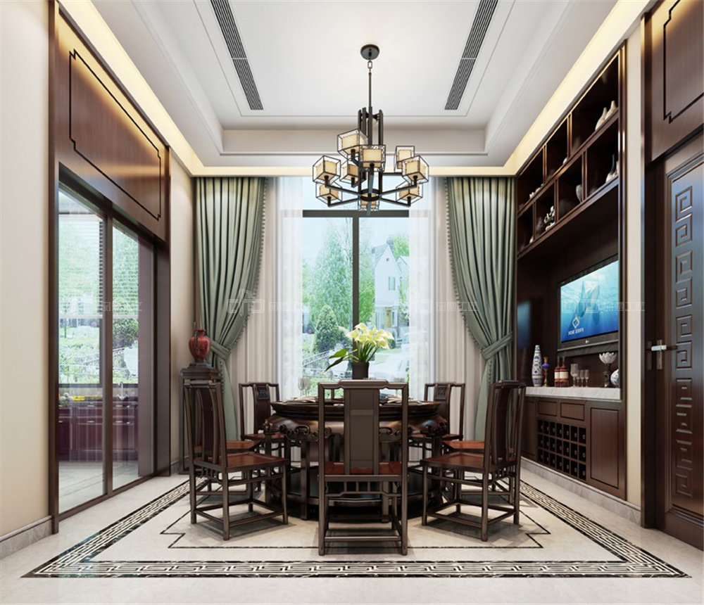 繁華之下，縱享從容、儒雅的新中式居所(圖3)