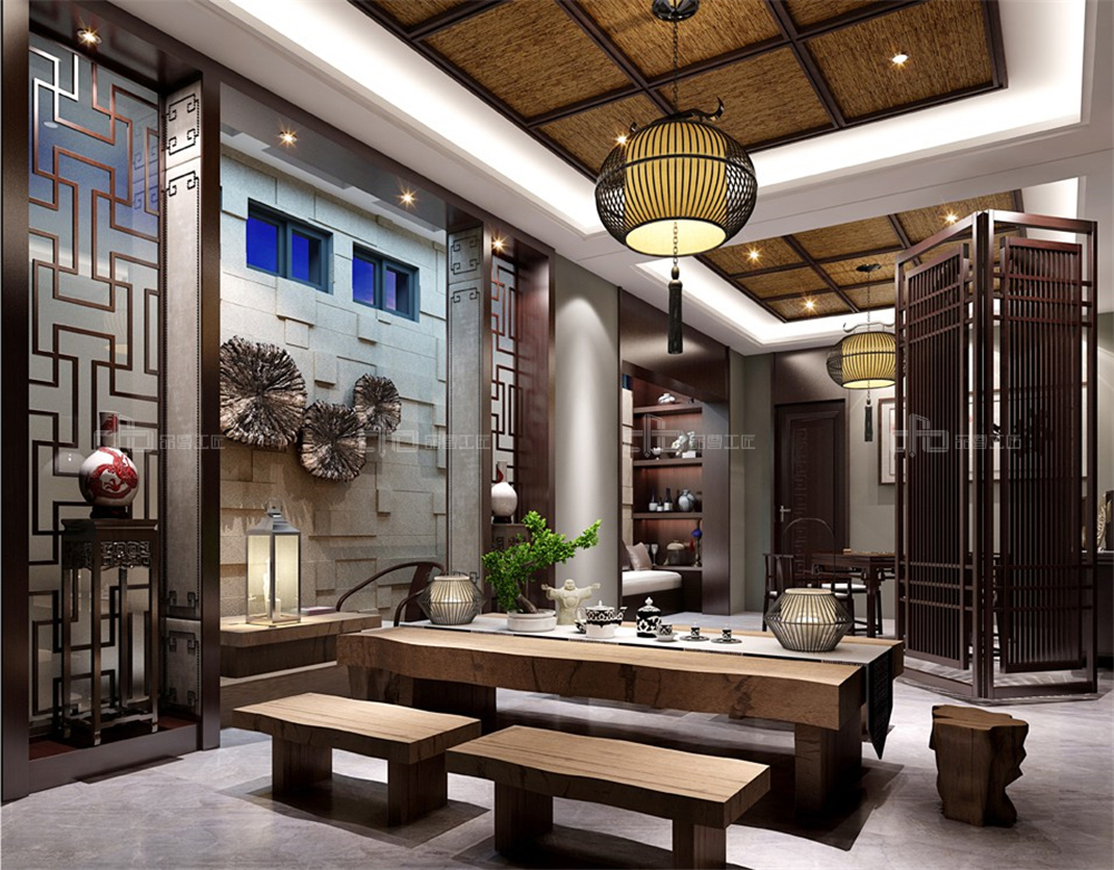 繁華之下，縱享從容、儒雅的新中式居所(圖11)