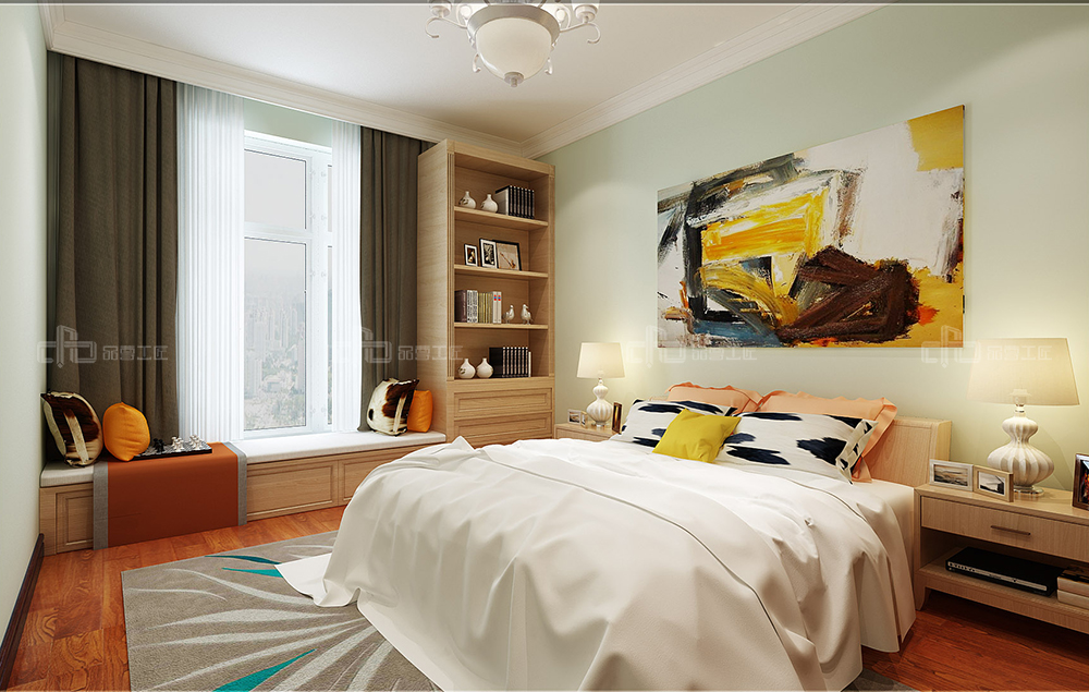 整木定制臥室效果圖，夢(mèng)生長(zhǎng)的花園(圖12)