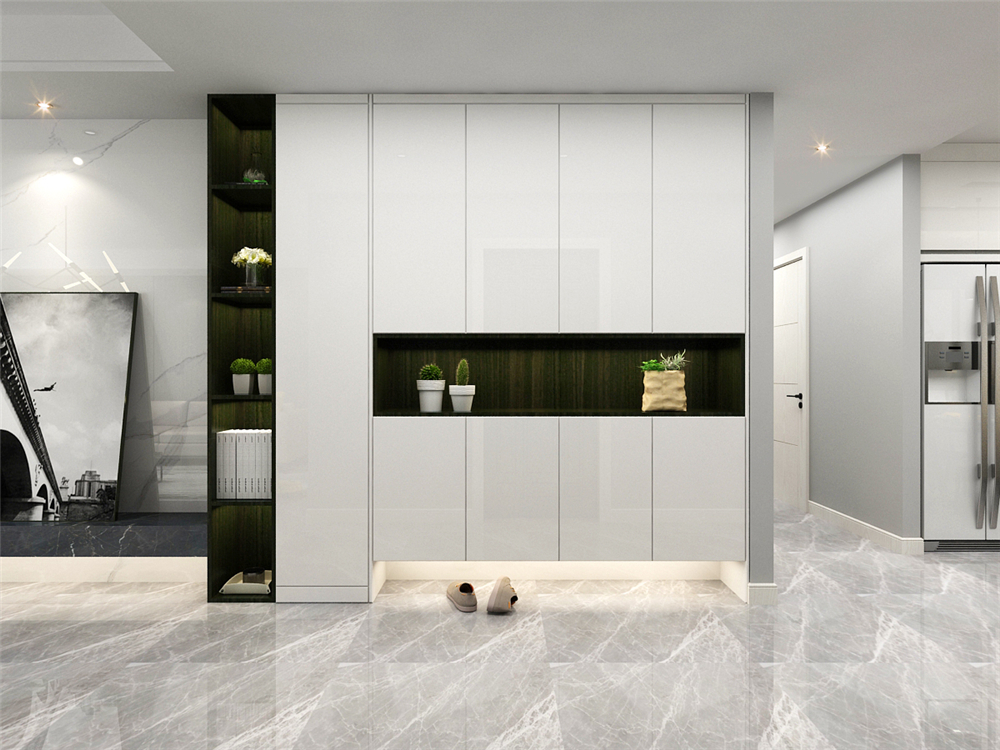 玄關(guān)鞋柜定制尺寸如何設(shè)計(jì)？(圖2)