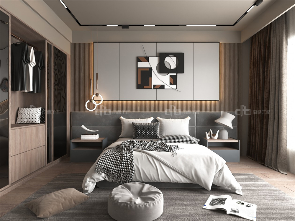 全屋定制如何設(shè)計整體臥室裝修？(圖1)