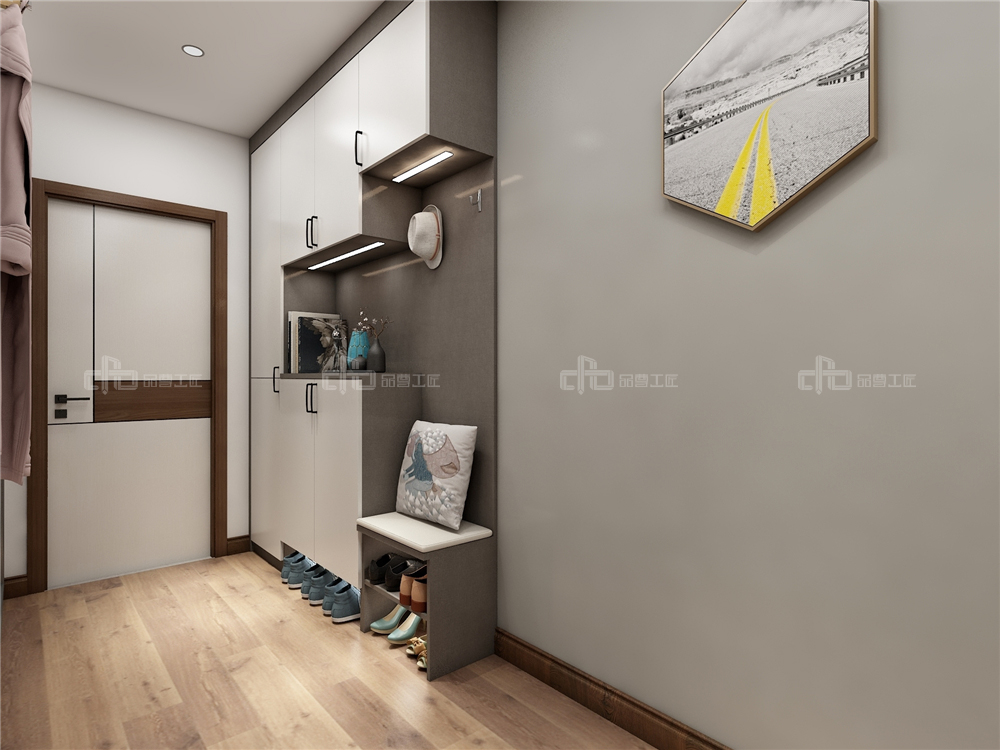 全屋定制怎么布局設(shè)計玄關(guān)呢？(圖2)