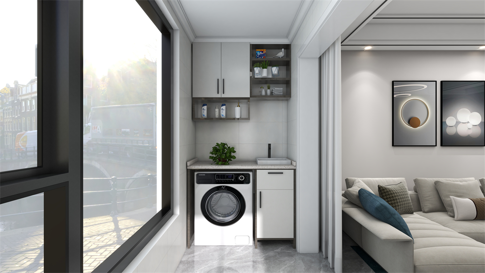 陽臺定制柜有哪些款式造型？(圖1)