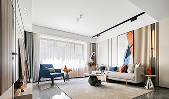 158㎡現(xiàn)代極簡風(fēng)格設(shè)計，整木定制新悅章