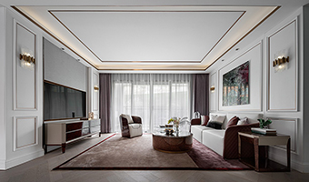 120㎡整木定制住宅，浪漫法式風(fēng)格