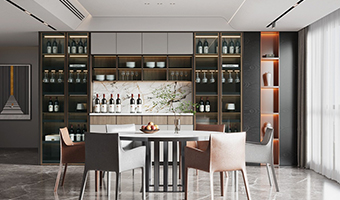 餐廳餐邊柜都有哪些款式定制？