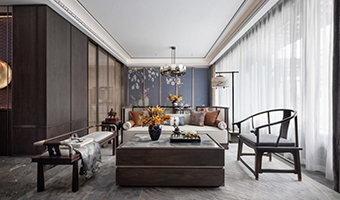 345㎡新中式整木定制別墅，中式宅院設計