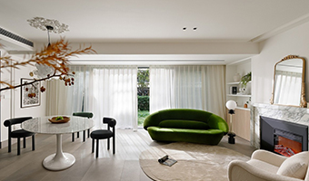 136㎡整木定制設(shè)計(jì)，浪漫法式風(fēng)格案例