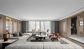 820㎡別墅法式輕奢風(fēng)格，奢華浪漫豪宅