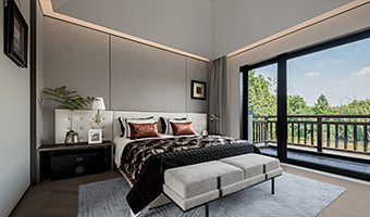 409㎡整木定制別墅，簡約新中式風格