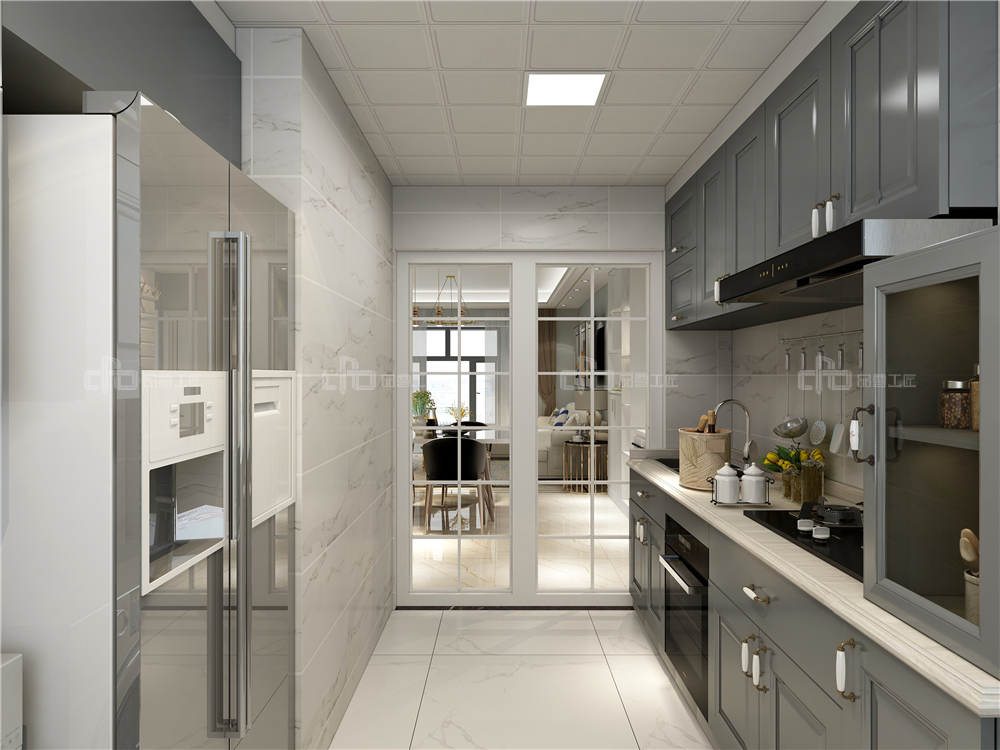 廚房門設(shè)計什么款式比較好看？(圖1)