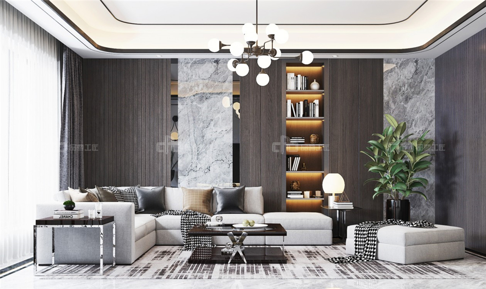 一般客廳要怎么設(shè)計的好呢？(圖1)