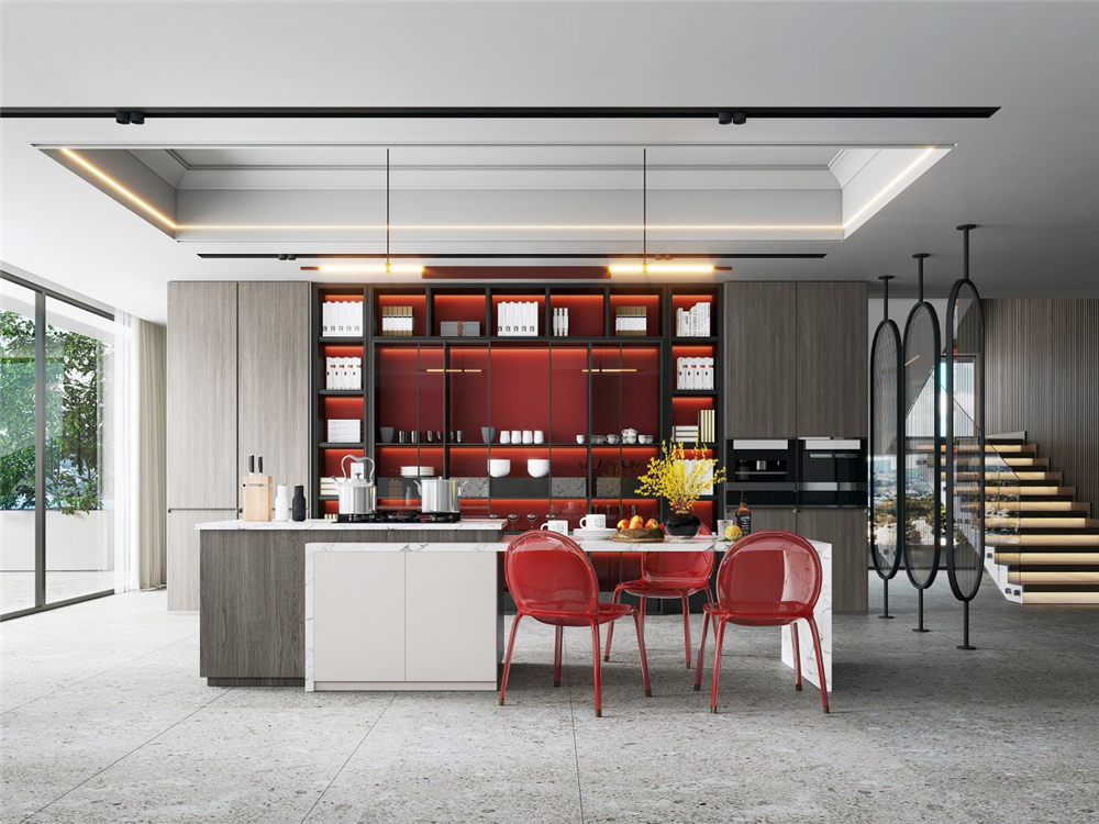 全屋定制廚房都有哪些家具？(圖1)