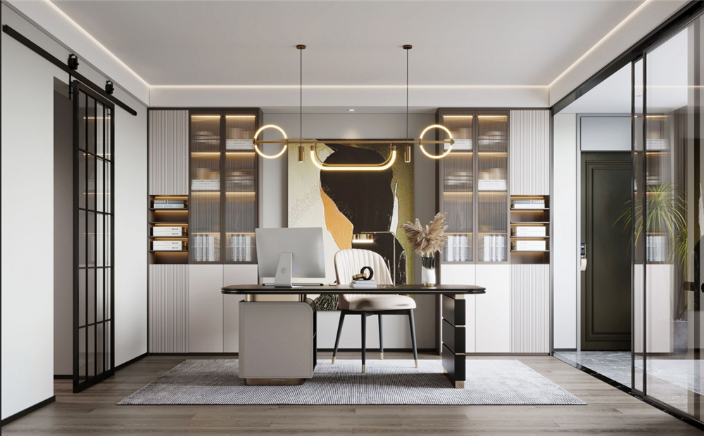 定制書柜可以與哪些家具組合設(shè)計(jì)？(圖1)